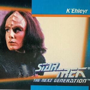 K'Ehleyr, Star Trek, The Next Generation, 1992, Impel Card No.021